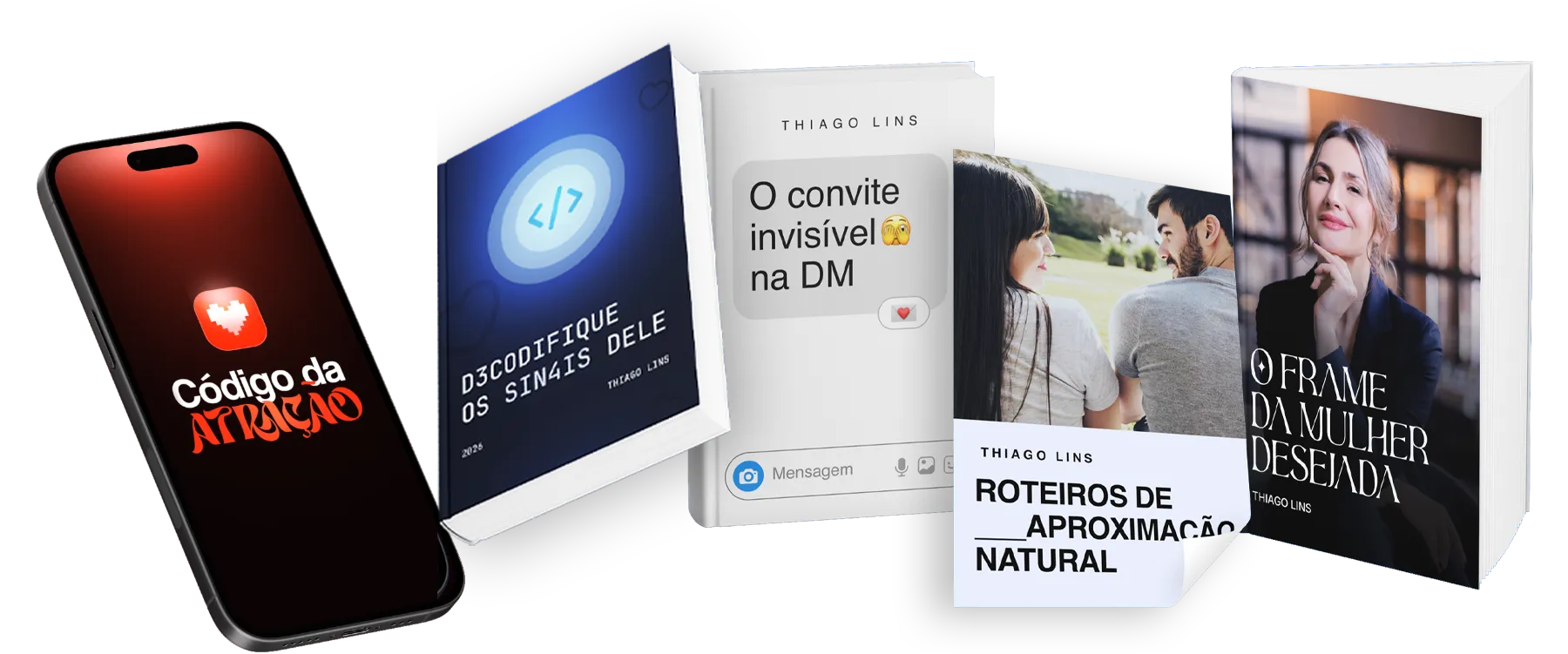 O app e os 4 bônus em e-book
